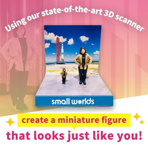 Create your own figure as a memento!